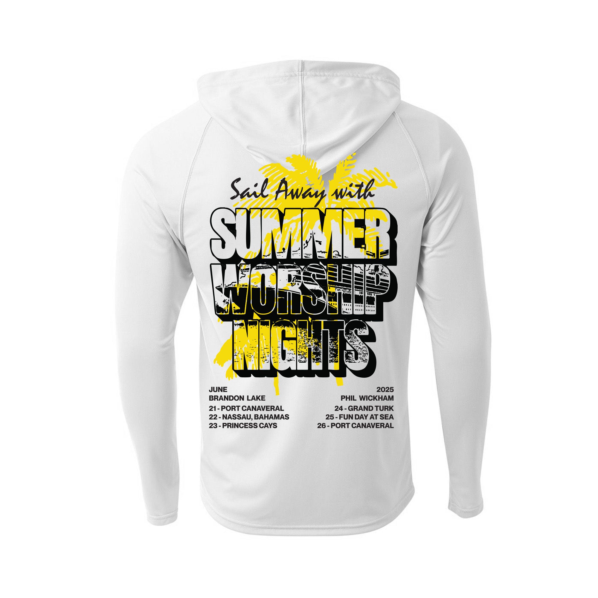 SWN Cruise UPF Hoodie – Summer Worship Nights
